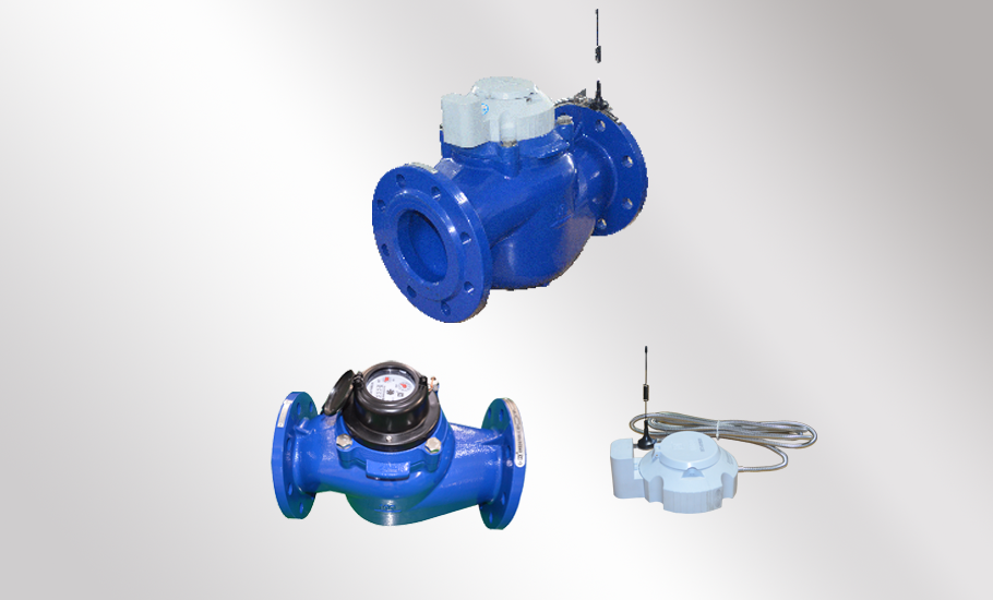 Detachable NB remote water meter